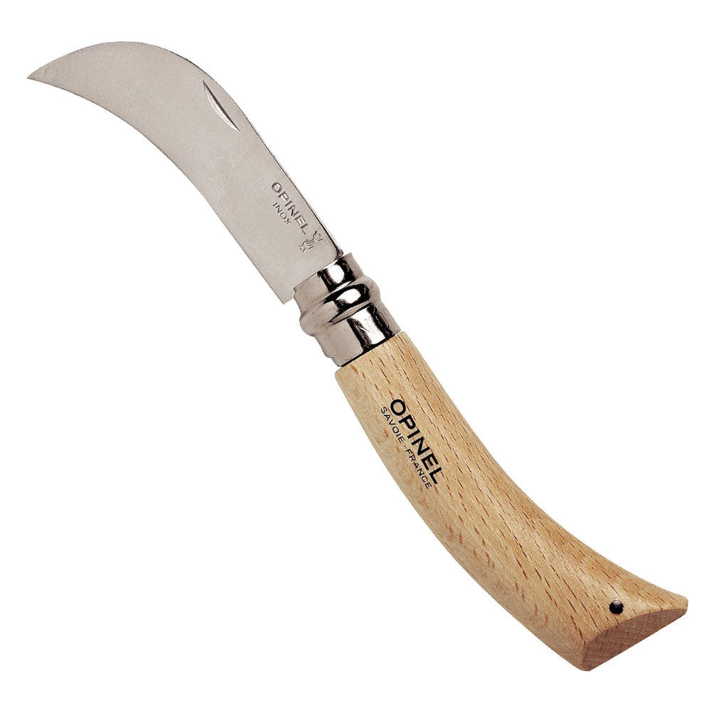 opinel-second-chance-no-08-pruning-folding-knife-curved-stainless-steel-garden-b image 1
