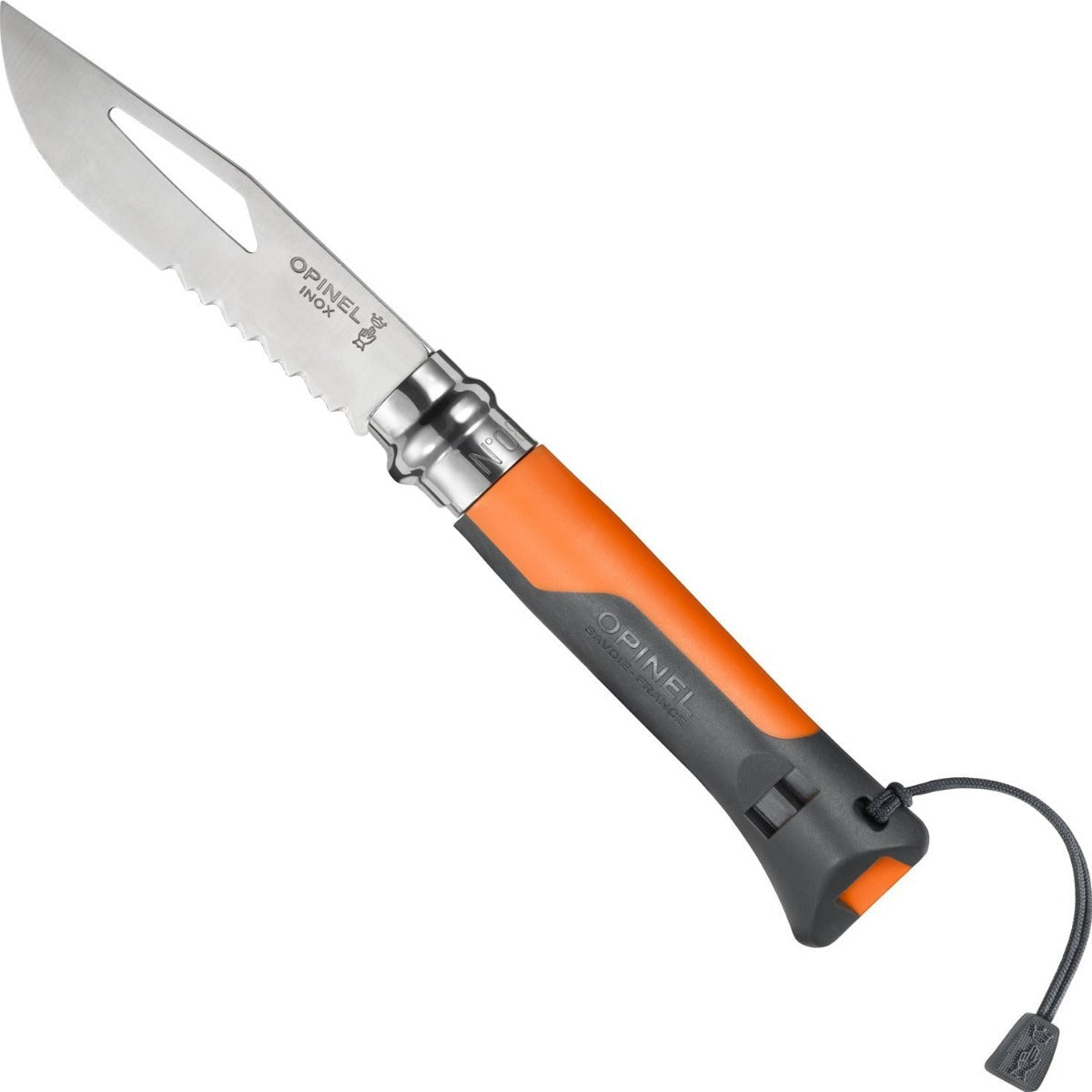 opinel-no-08-outdoor-stainless-steel-folding-knife-12c27-sandvik-blade-survival- image 5