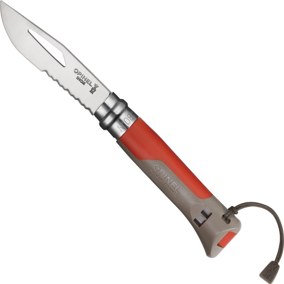 opinel-no-08-outdoor-stainless-steel-folding-knife-12c27-sandvik-blade-survival- image 7