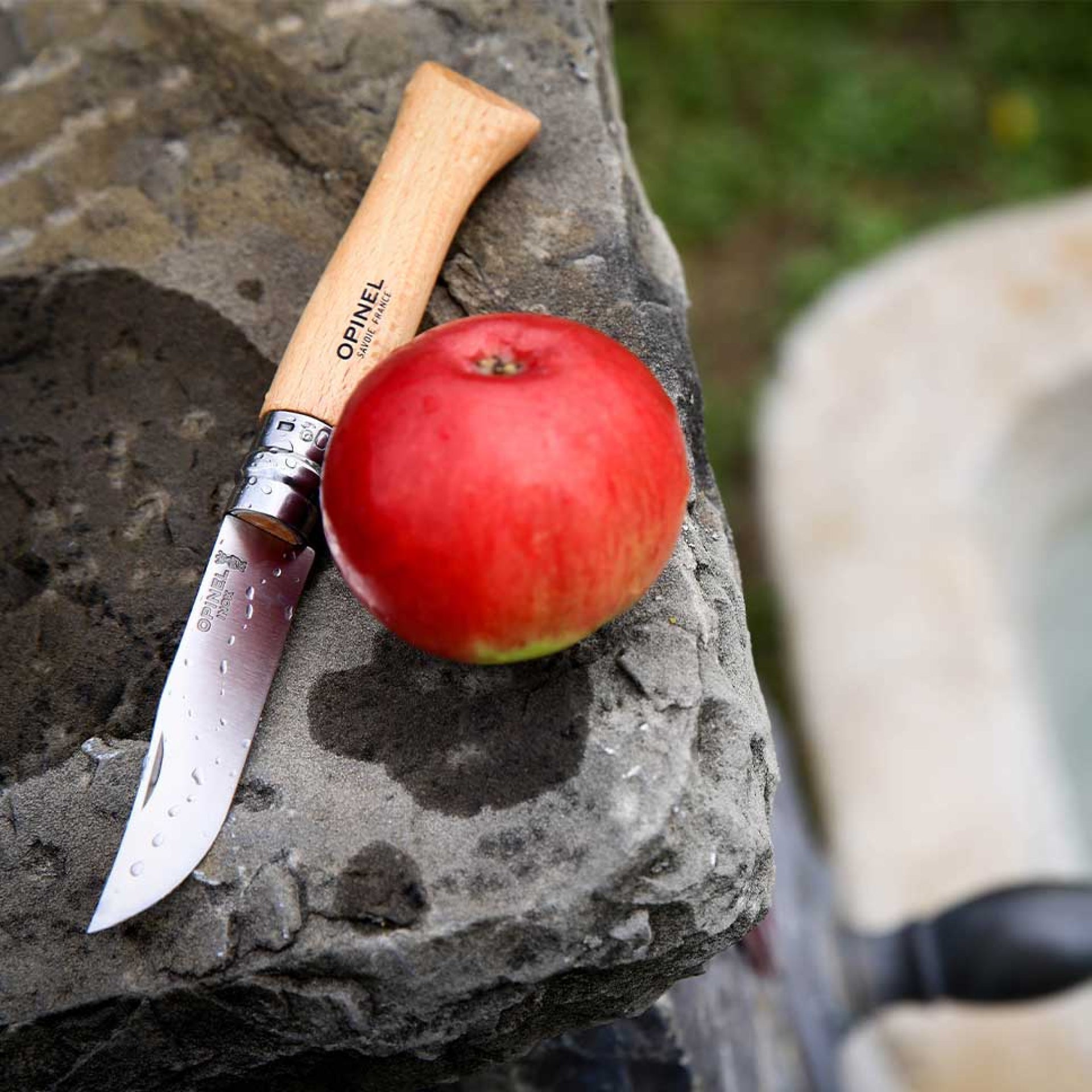 opinel-no-09-beech-wood-stainless-steel-folding-knife-with-virobloc-lock image 4