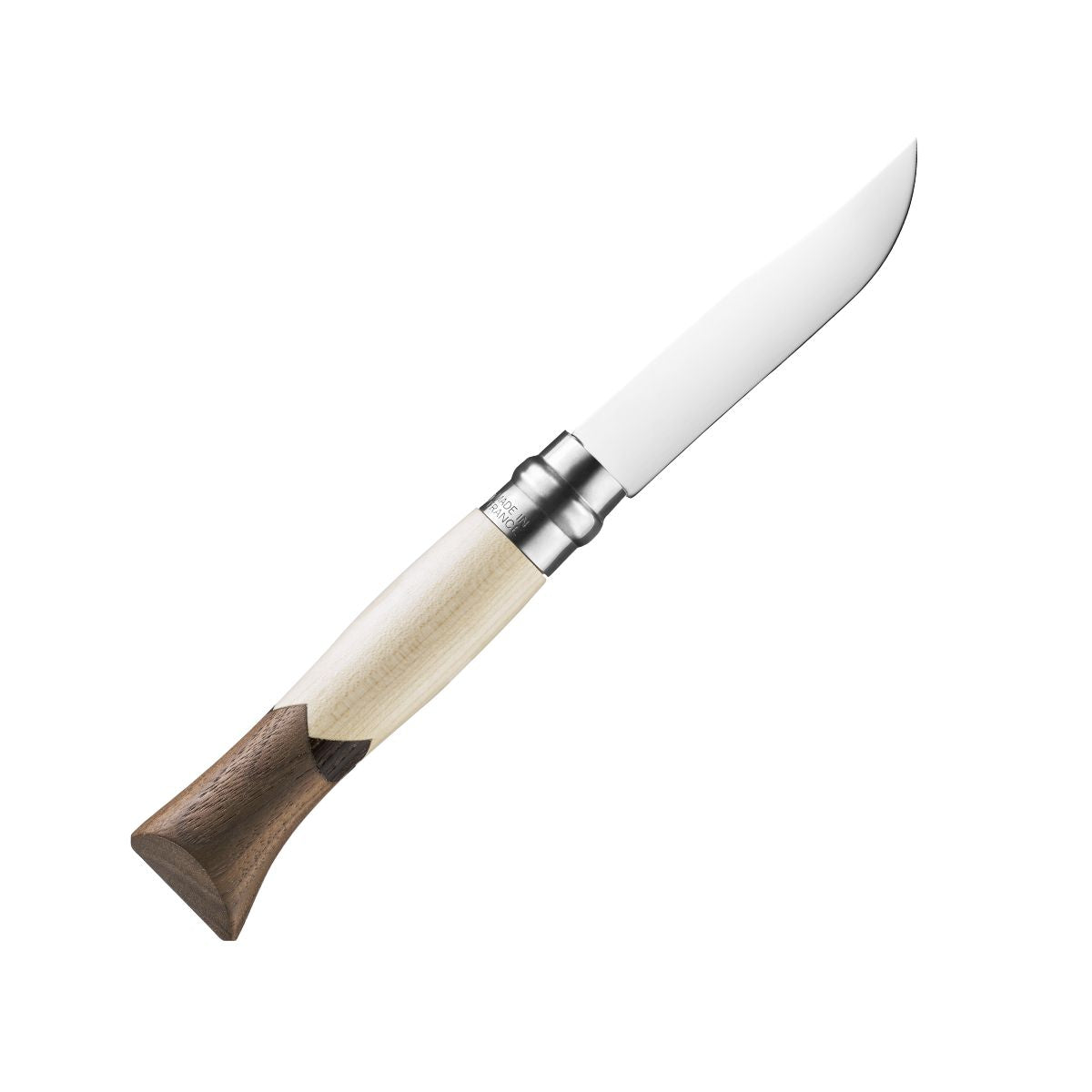opinel-no-09-cime-stainless-steel-folding-knife-black-walnut-ash-sycamore-maple- image 5