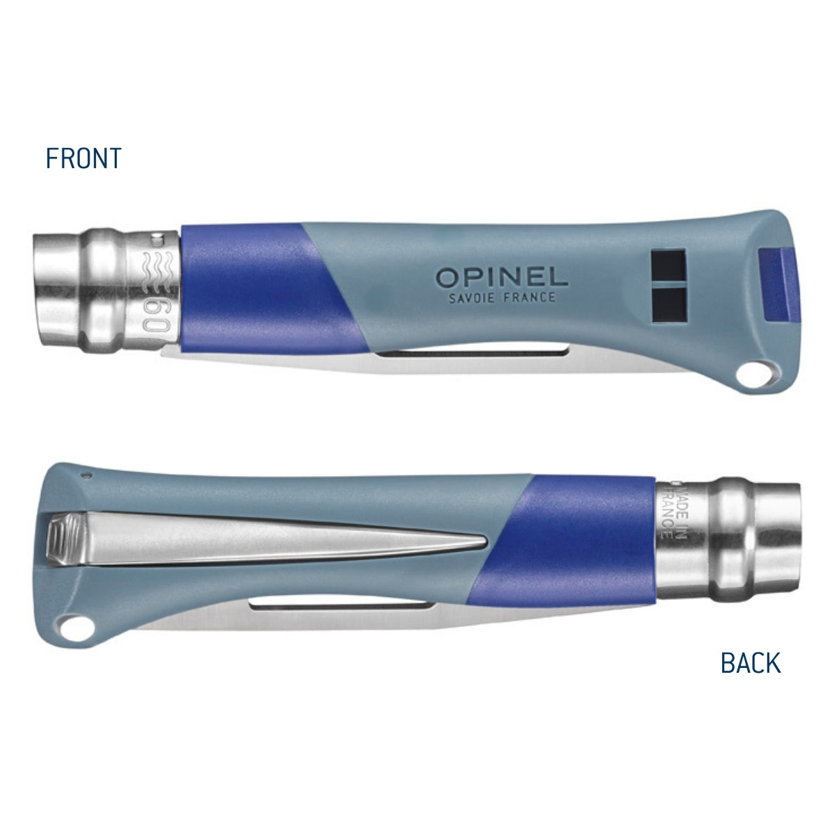 opinel-no-09-ocean-folding-knife-marlinspike-whistle-fiberglass-reinforced-polym image 8