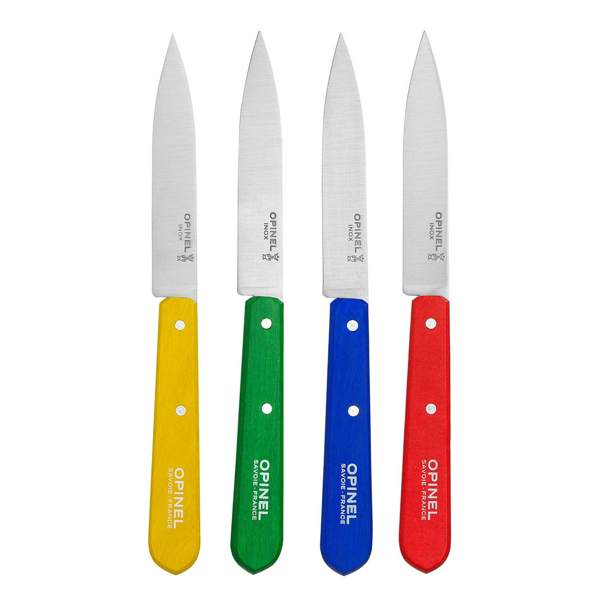 opinel-no-112-stainless-steel-paring-knife-set-with-varnished-hornbeam-handles image 4