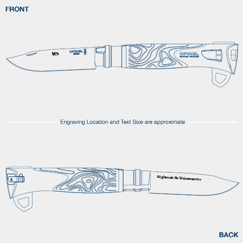 opinel-no-12-explore-outdoor-folding-knife-with-firestarter-whistle-and-cutting- image 1