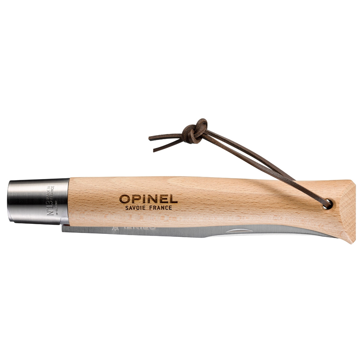 opinel-no-13-giant-folding-knife-collector-edition-9-8-inch-beech-handle-stateme image 4