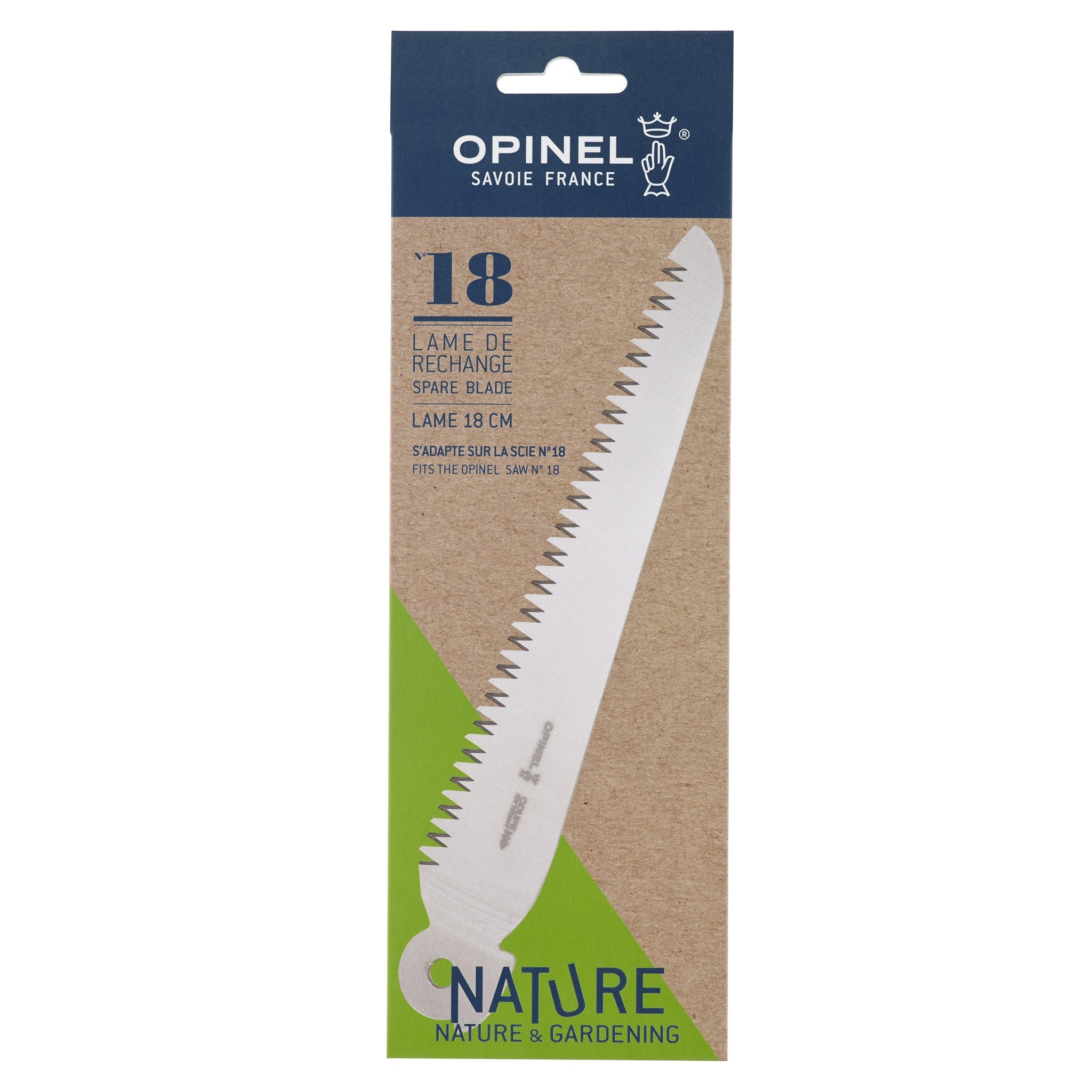 opinel-no-18-folding-saw-replacement-blade-carbon-steel-spare-blade-for-no-18-fo image 1
