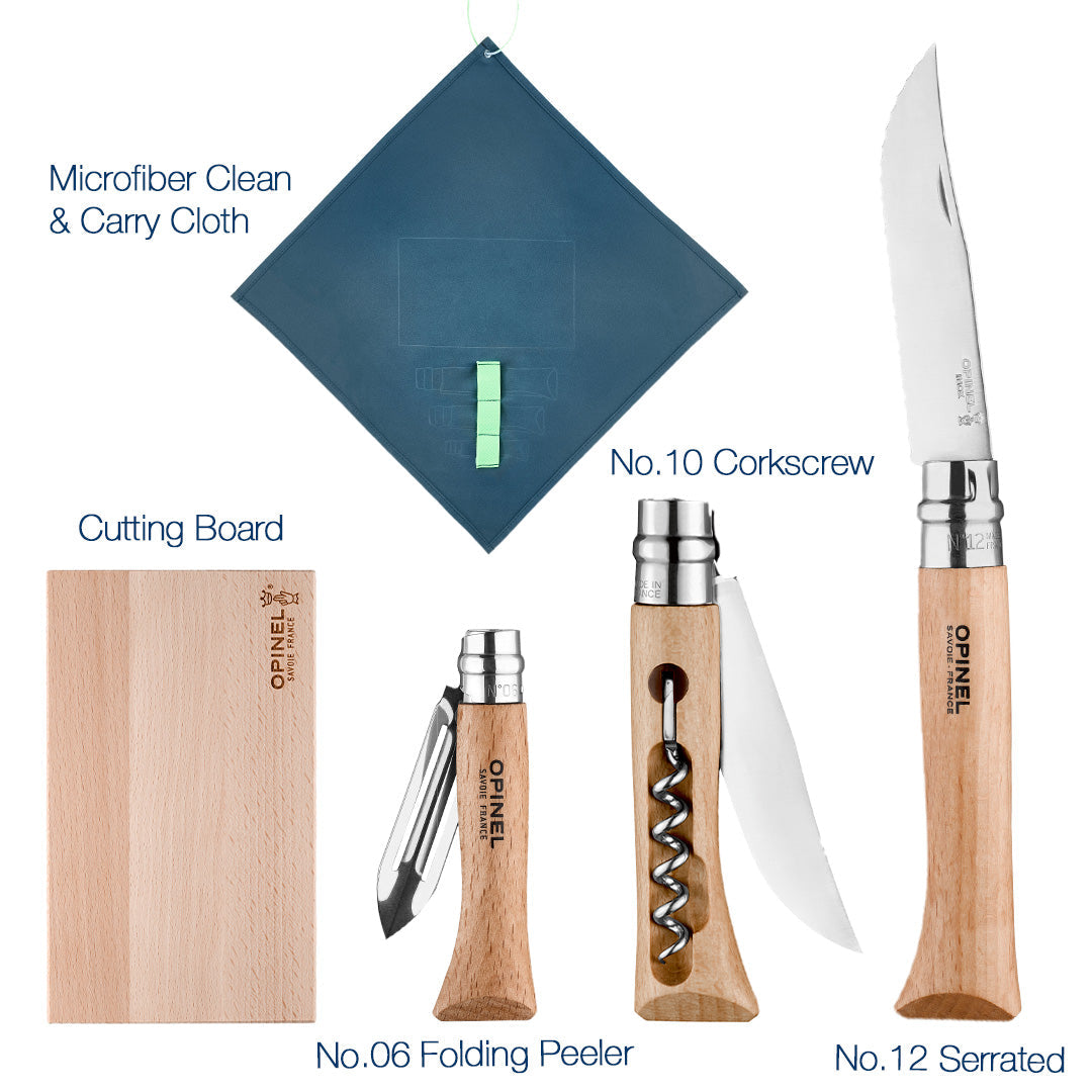 opinel-nomad-cooking-kit-1st-generation-5-piece-outdoor-cooking-set-with-no-12-s image 8