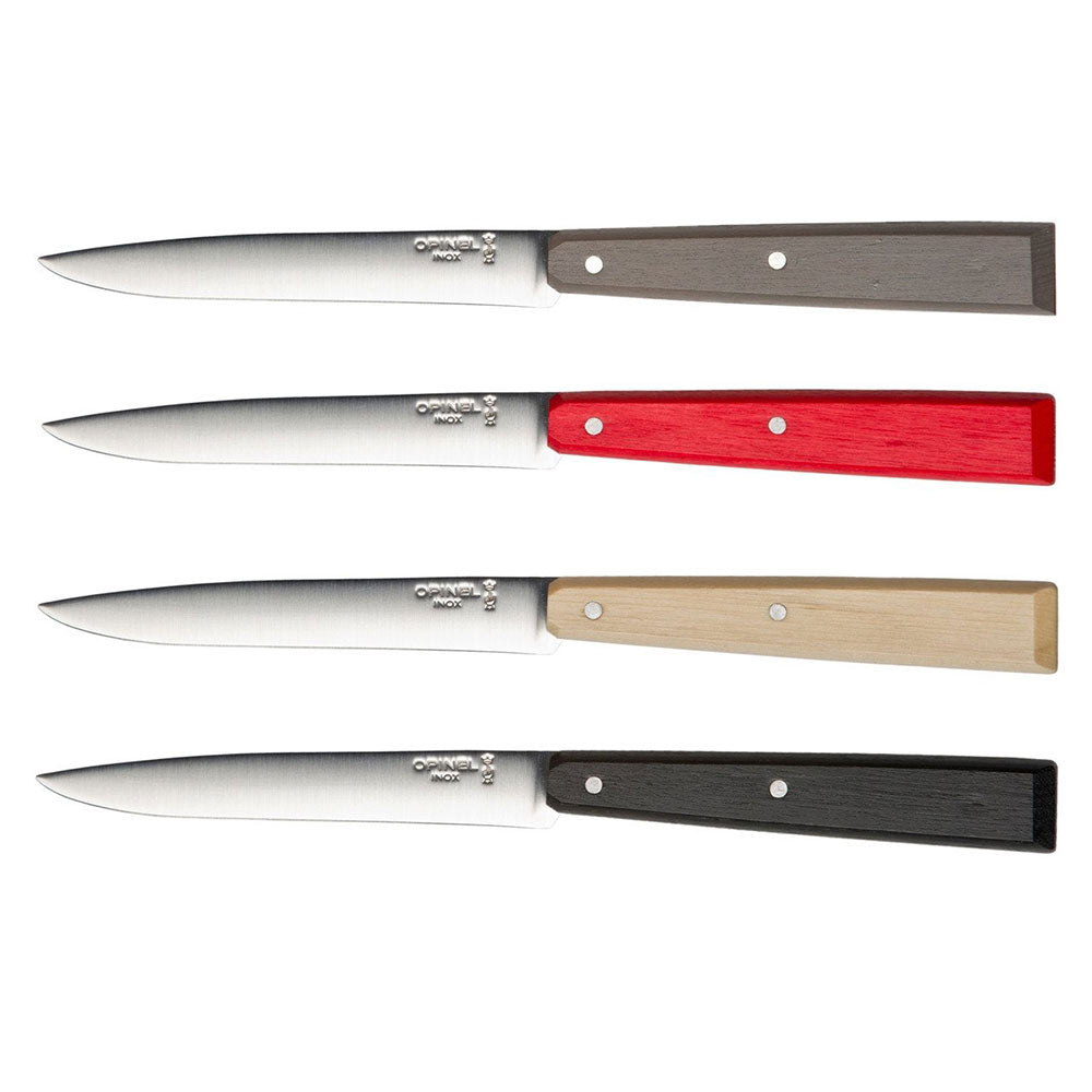opinel-bon-app-tit-non-serrated-steak-knife-4-set-riveted-wood-handles-stainless image 6