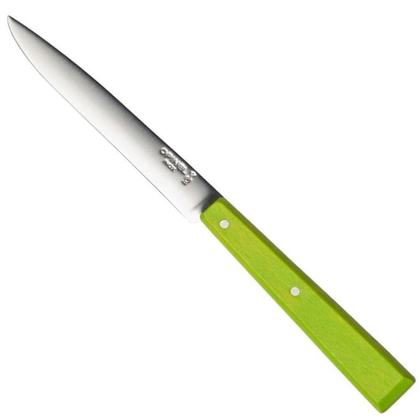 opinel-bon-app-tit-non-serrated-steak-knife-riveted-wood-handle-smooth-cut-stain image 4