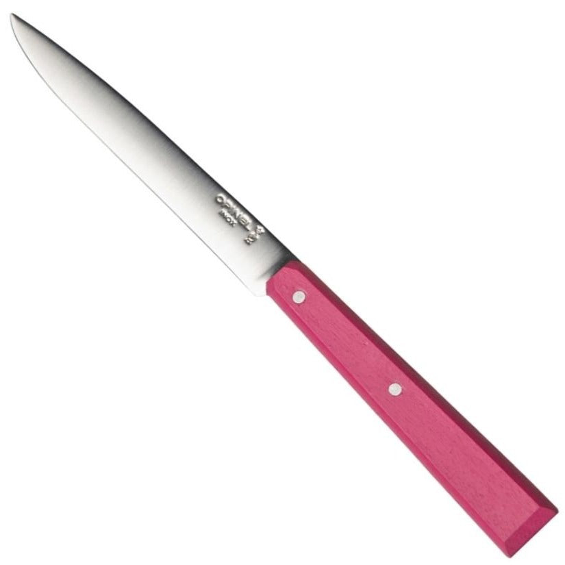 opinel-bon-app-tit-non-serrated-steak-knife-riveted-wood-handle-smooth-cut-stain image 6