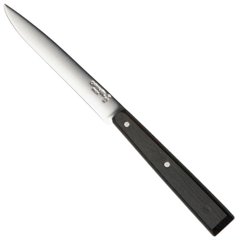 opinel-bon-app-tit-non-serrated-steak-knife-riveted-wood-handle-smooth-cut-stain image 8