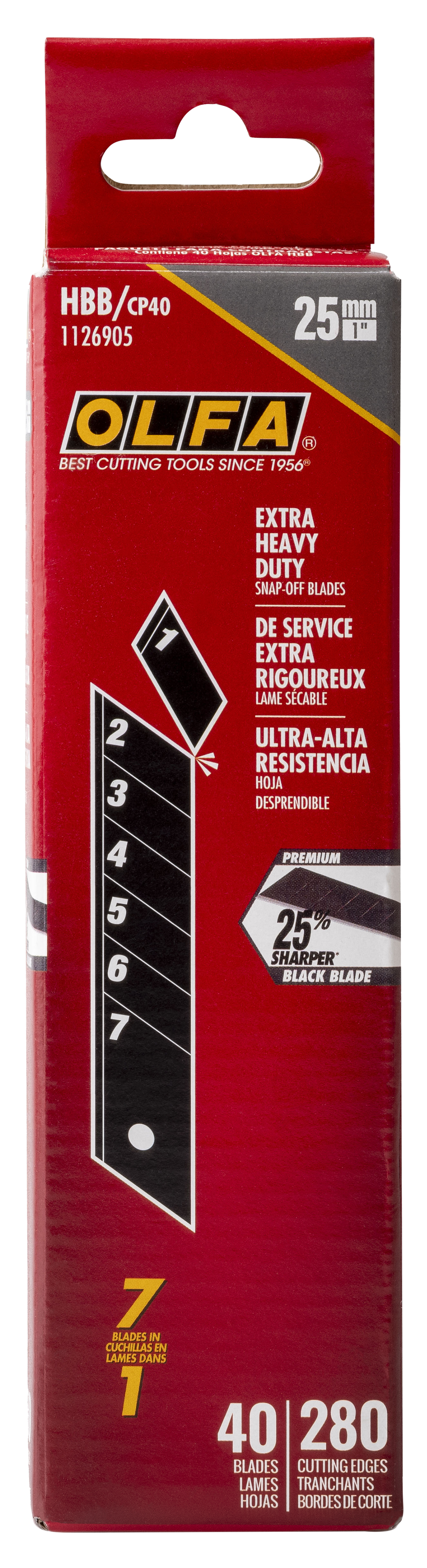 olfa-25mm-hbb-ultra-sharp-black-snap-off-blade-extra-heavy-duty-multi-pack-5-10- image 5