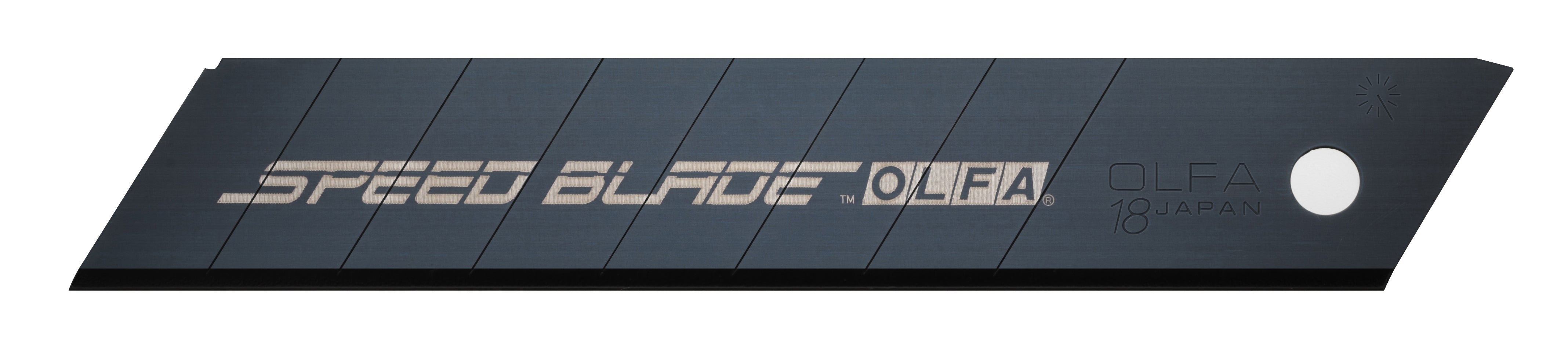 olfa-lfb-10b-18mm-ultra-sharp-black-speed-blade-10-pack-non-stick-coated-25-shar image 1