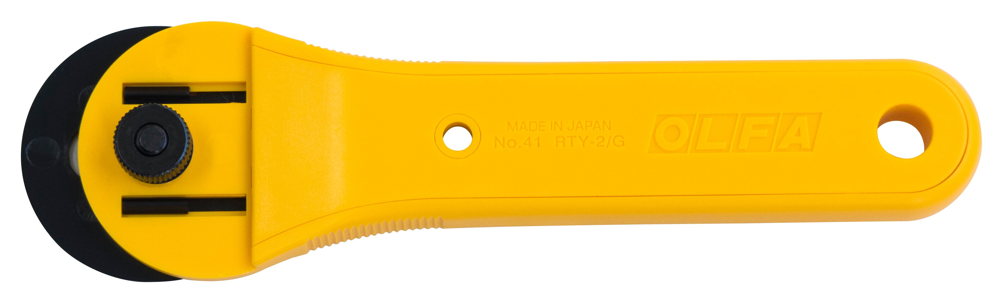 olfa-rty-2-g-45mm-straight-handle-rotary-cutter-classic-handle-fabric-quilting-c image 5