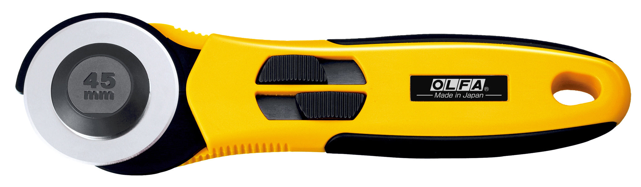 olfa-45mm-rty-2-ns-quick-change-rotary-cutter-with-anti-slip-contoured-handle-fo image 2