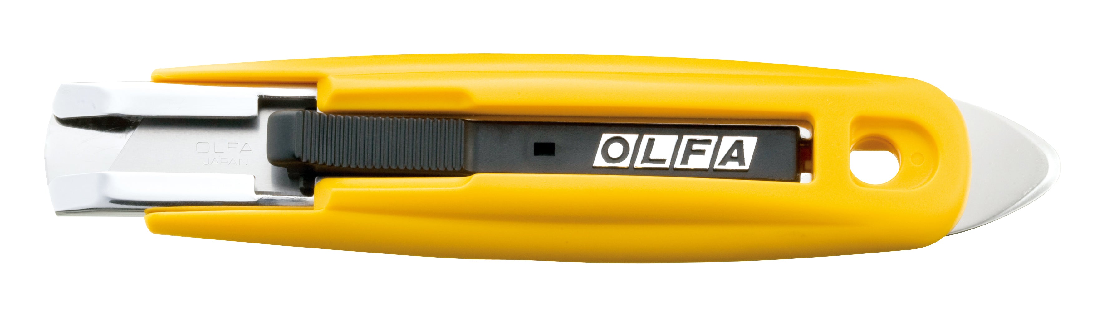 olfa-sk-9-semi-automatic-self-retracting-safety-knife-with-tape-splitter-dual-ed image 4