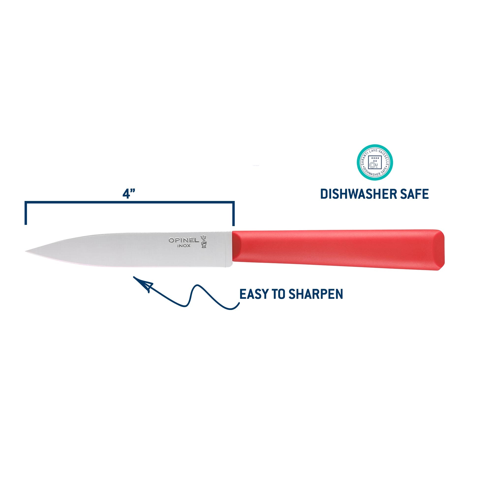 opinel-essential-paring-knife-4-in-stainless-steel-blade-dishwasher-safe-polymer image 3