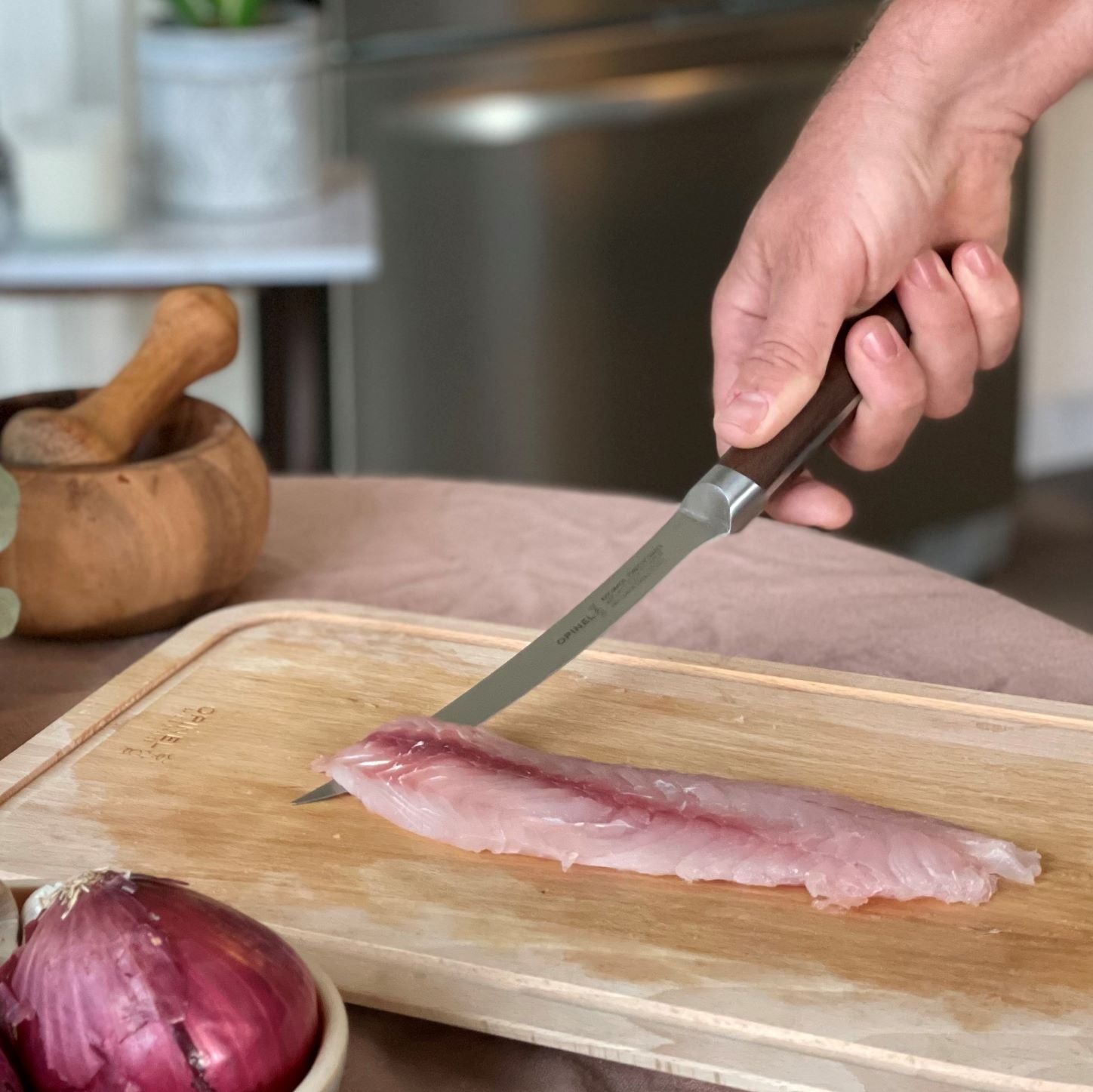 opinel-les-forg-s-1890-professional-7-fillet-knife-full-tang-hot-forged-x50crmov image 2