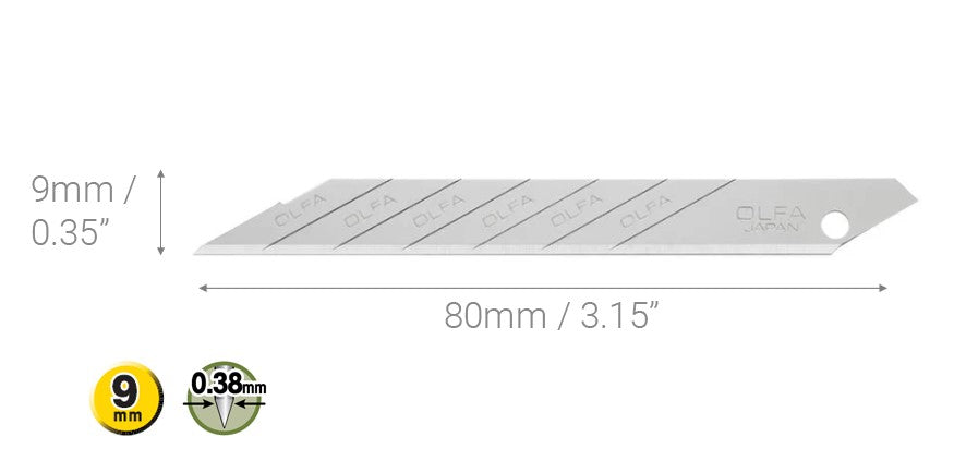 olfa-a1160b-graphics-snap-blades-10-pack-9mm-30-stainless-steel-blades-for-sac-1 image 3