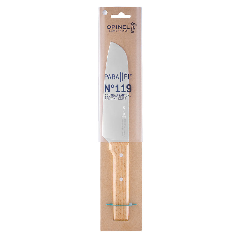 opinel-santoku-knife-7-parallele-rigid-stainless-blade-with-pefc-wood-handle-for image 2