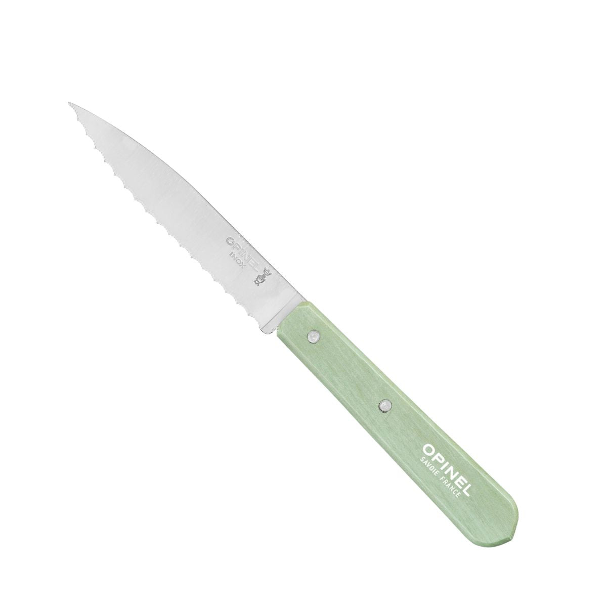 opinel-serrated-paring-knife-essential-paysage-color-set-kitchen-knife-with-serr image 7