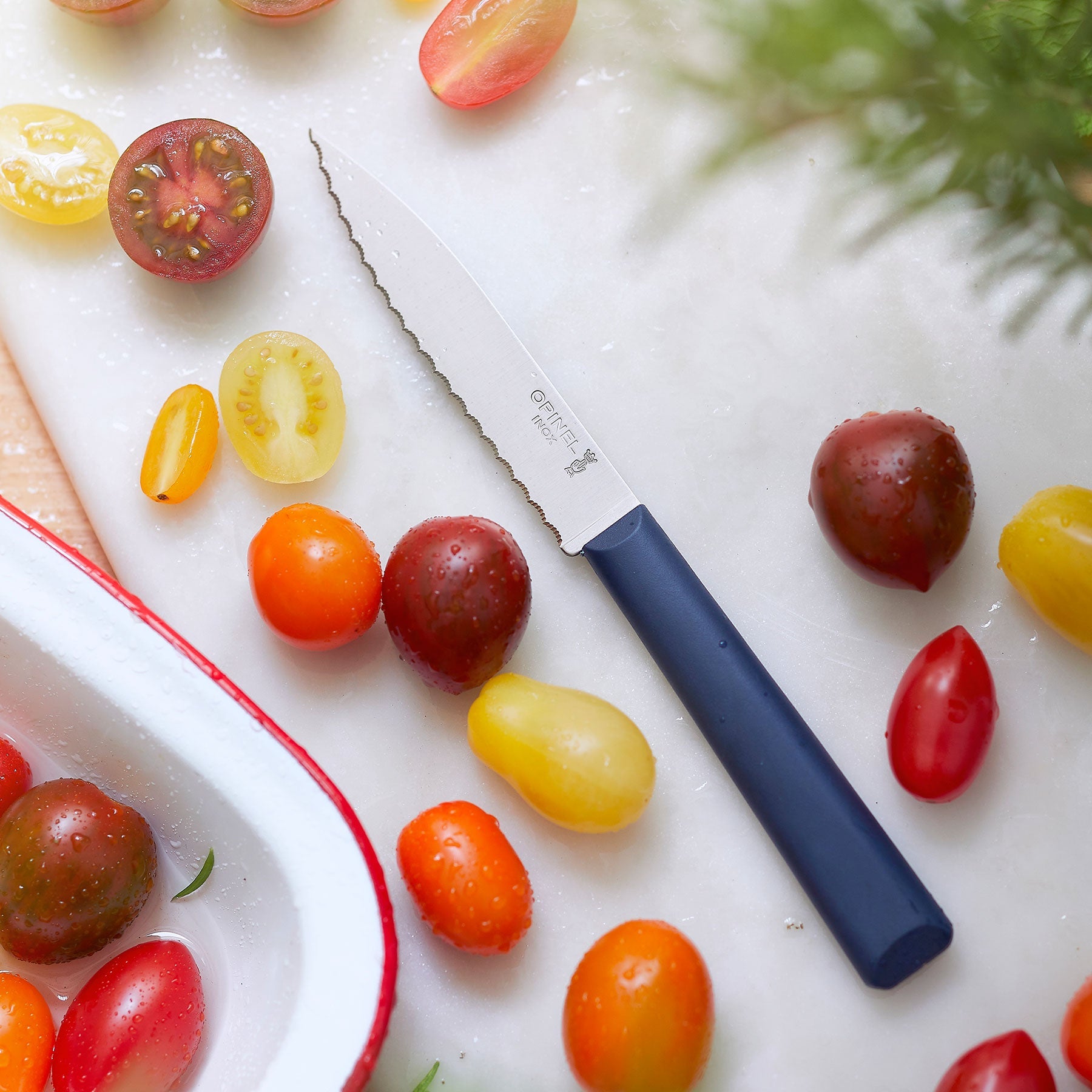 opinel-essential-serrated-paring-knife-4-stainless-blade-red-fiber-reinforced-po image 7