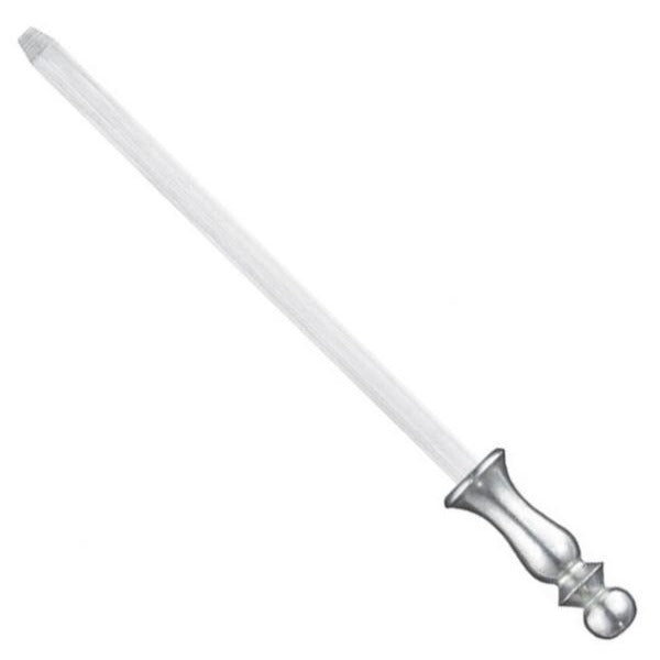 opinel-4-inch-sharpening-rod-satin-finish-stainless-steel-honing-steel-for-foldi image 1