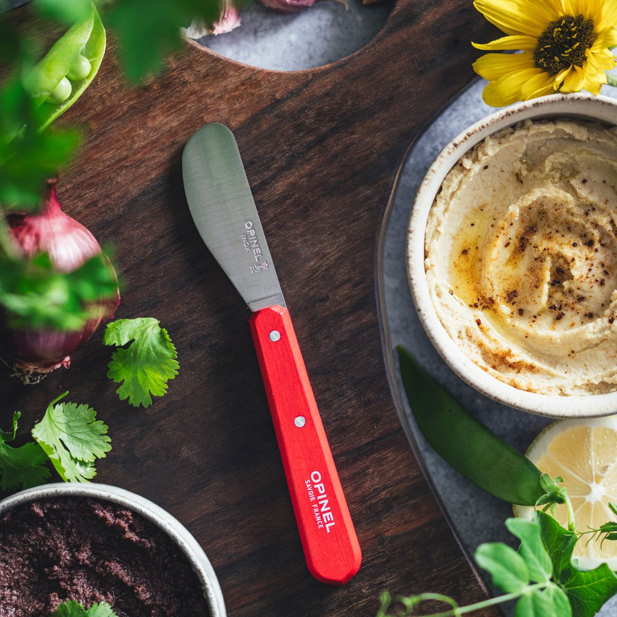 opinel-spreading-knife-essential-paysage-color-set-wide-dull-blade-for-butter-ja image 2