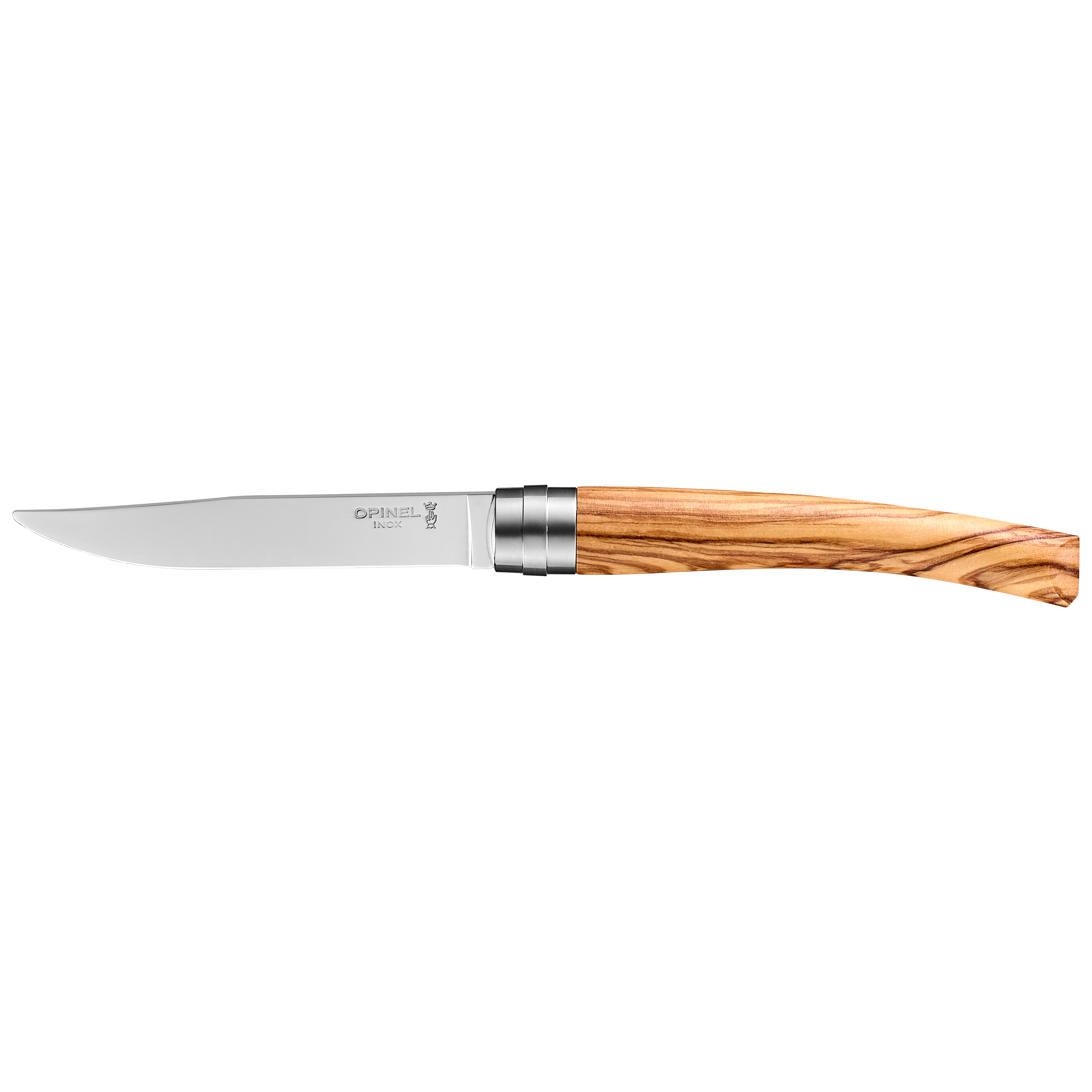 opinel-table-chic-ii-steak-knives-yatagan-stainless-steel-blade-rounded-wooden-h image 8