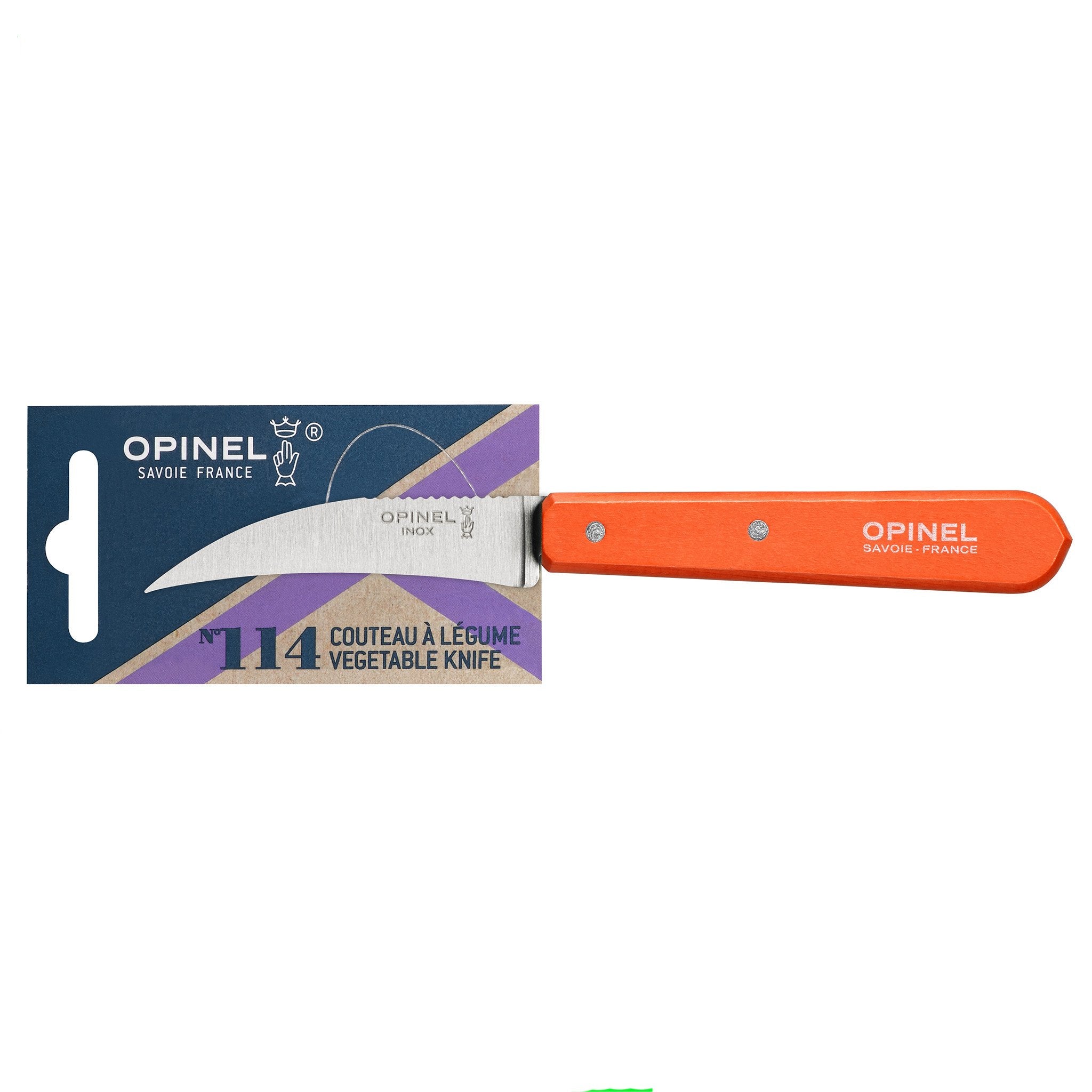 opinel-vegetable-knife-essential-3-bird-s-beak-curved-blade-paring-knife-for-cut image 2