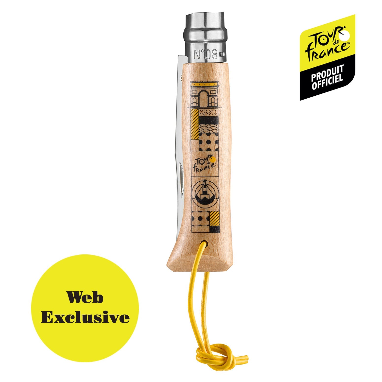 opinel-2022-tour-de-france-no-08-folding-knife-warehouse-find-limited-edition-le image 2