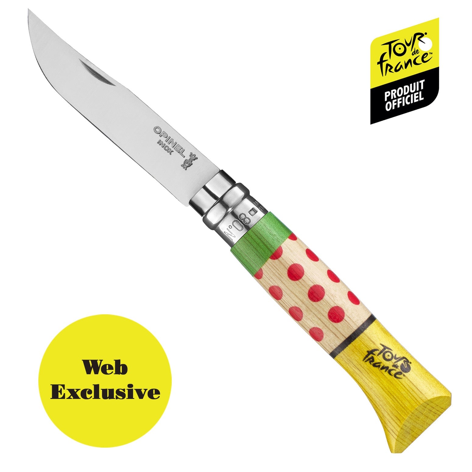 opinel-2022-tour-de-france-no-08-folding-knife-warehouse-find-limited-edition-le image 3