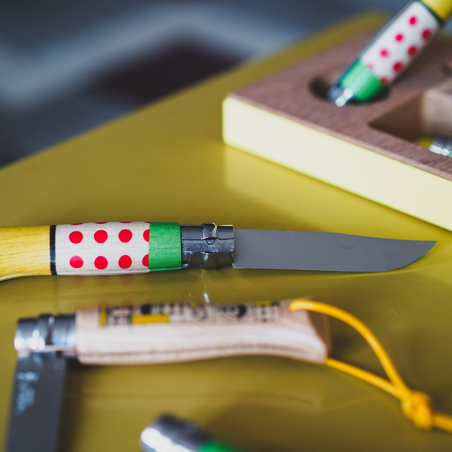 opinel-2022-tour-de-france-no-08-folding-knife-warehouse-find-limited-edition-le image 8